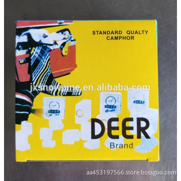 1/4oz deer brand wholesale High qualitys smokeless camphor tablet/block/balls